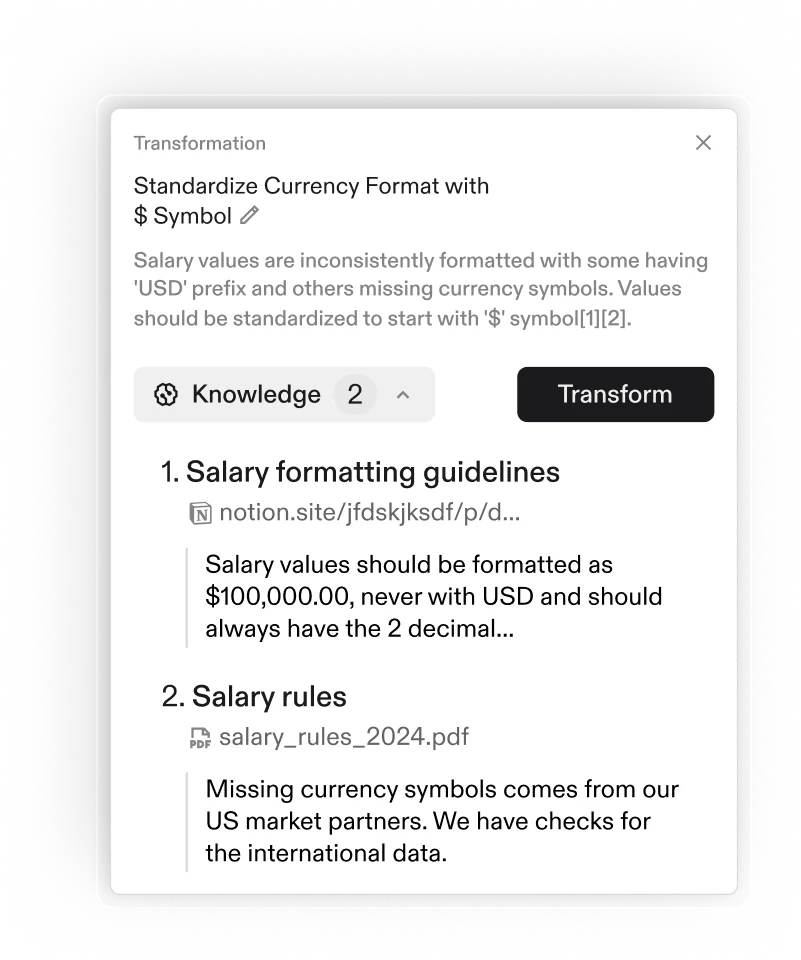 Configuration Agent Mockup
