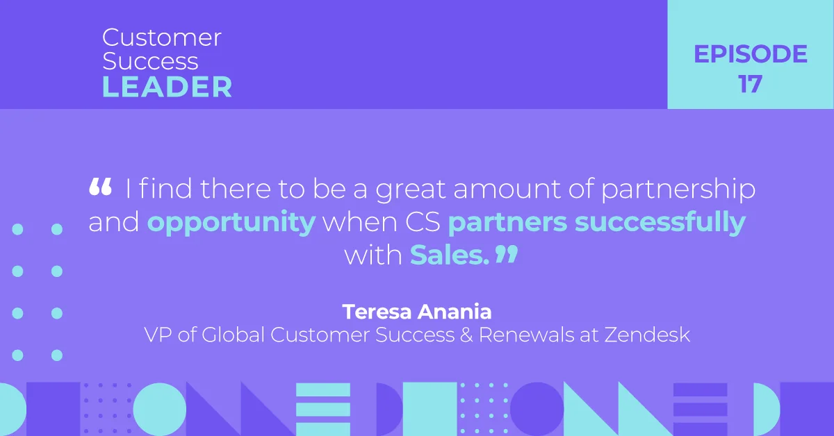 Podcast quote from Teresa Anania