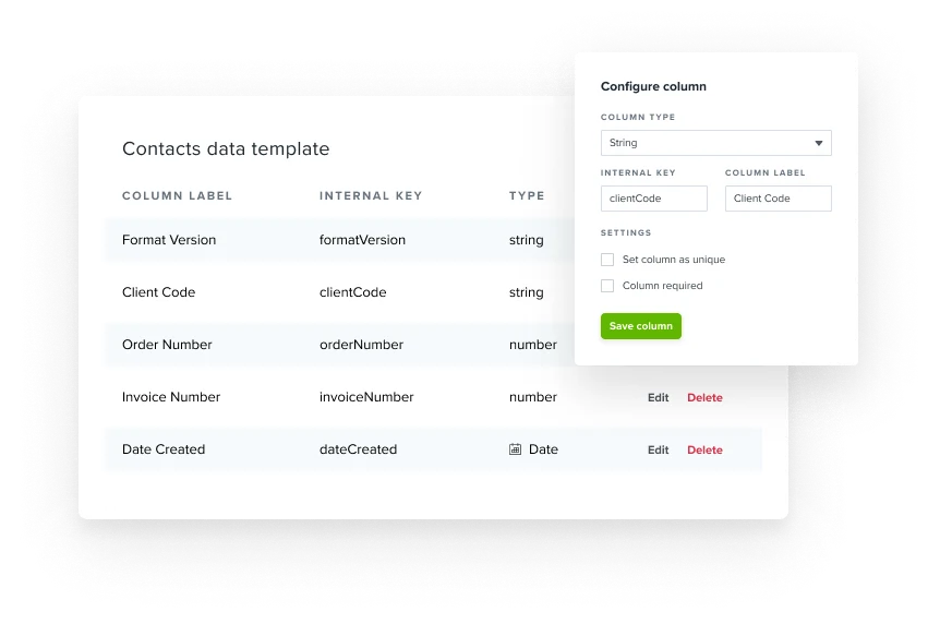 No-code configuration for Flatfile's data onboarding platform