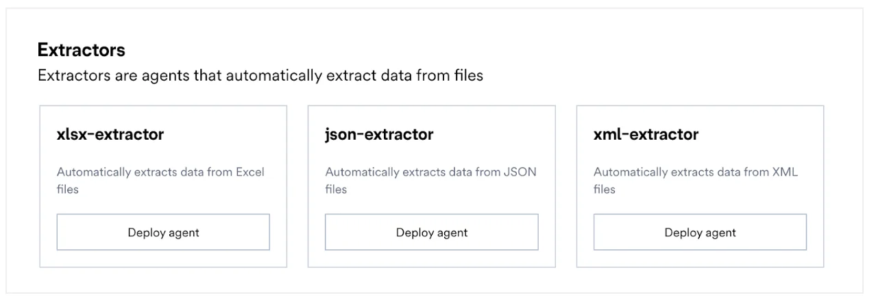 One-click agent deploy example illustration
