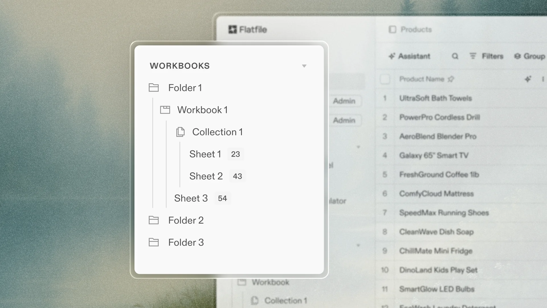 Folders and collections