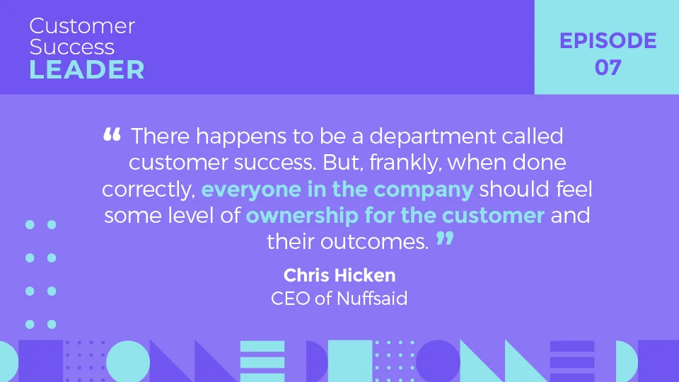 Podcast quote from Chris Hicken