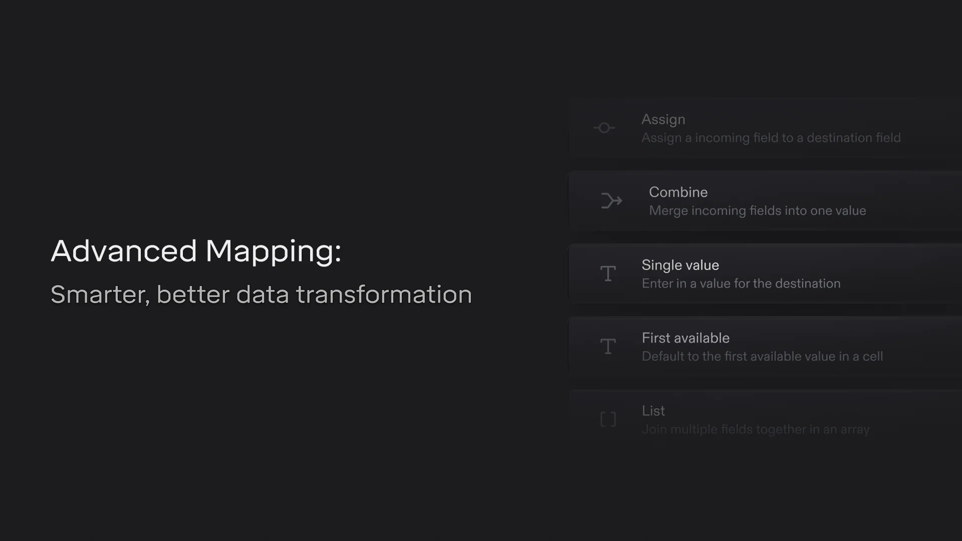 Flatfile Introduces Advanced Mapping