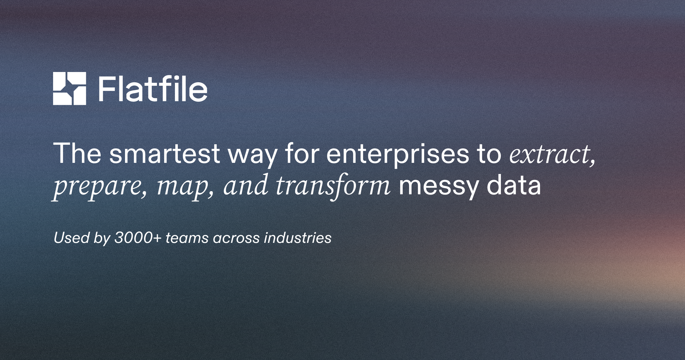 Flatfile Image
